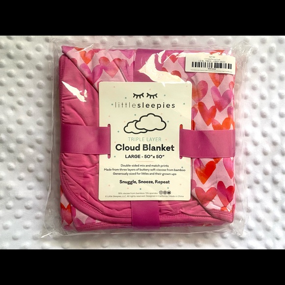 💕NIB LS Heart Blanket💕